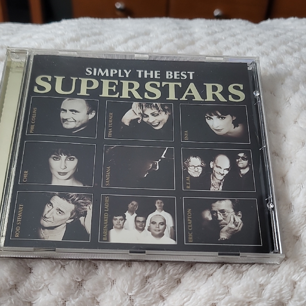 2001 compilation CD album titled "Simply the Best Superstars,"